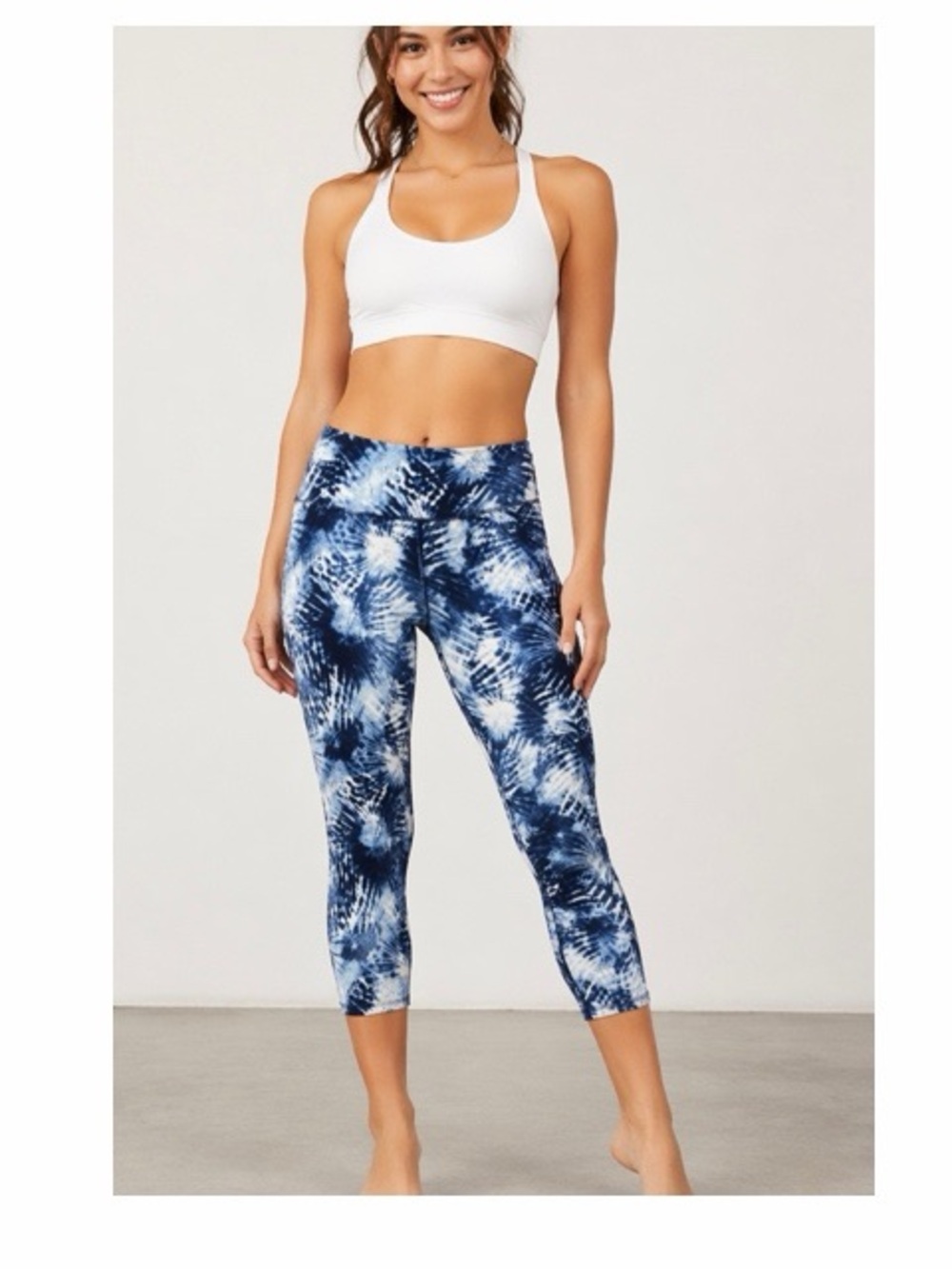 Lands’ End Tie Dye Cropped‎ Leggings